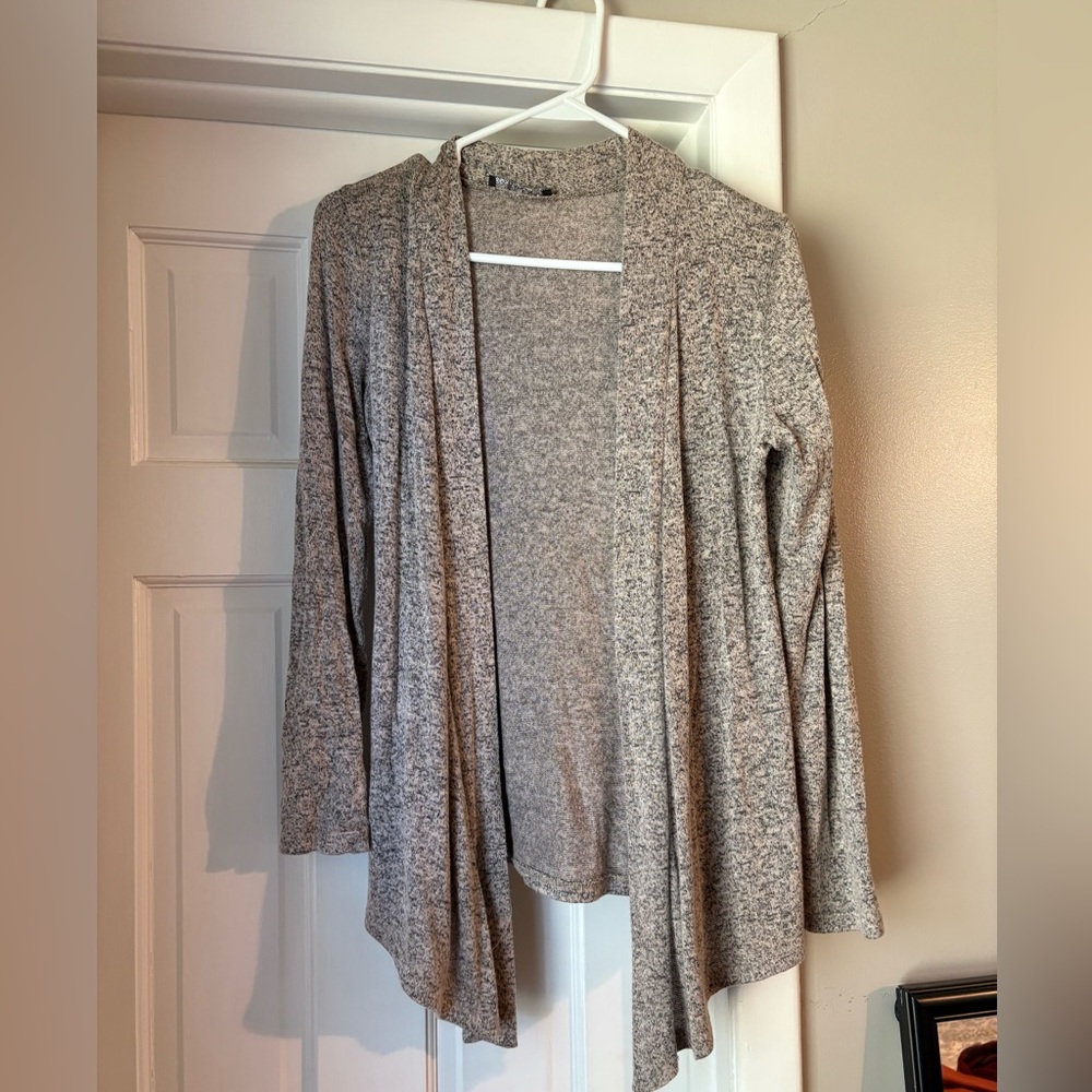 T.J.Maxx Heathered Gray Women's Cardigan